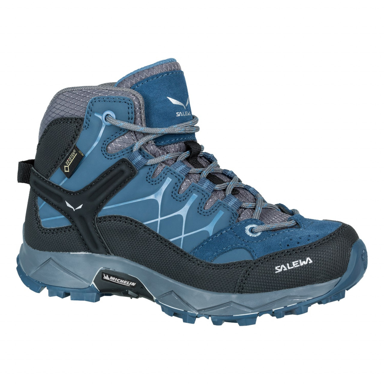 Salewa Alp Trainer Mid GORE-TEX® Çocuk Bot Mavi/Gri Türkiye 603457XMI
